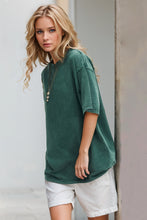 Load image into Gallery viewer, Basic Bae Round Neck Half Sleeve T-Shirt