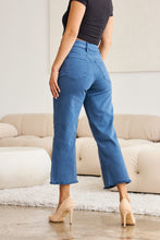 Load image into Gallery viewer, RFM Full Size Tummy Control High Waist Raw Hem Jeans