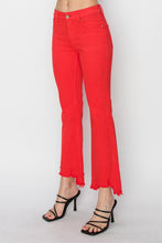 Load image into Gallery viewer, RISEN Raw Hem Bootcut Jeans with Pockets