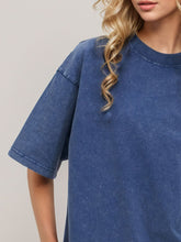 Load image into Gallery viewer, Basic Bae Round Neck Half Sleeve T-Shirt