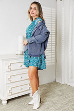 Load image into Gallery viewer, HEYSON Full Size Mineral-Washed Button-Down Denim Jacket