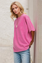 Load image into Gallery viewer, Basic Bae Round Neck Half Sleeve T-Shirt