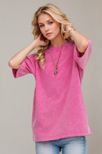 Load image into Gallery viewer, Basic Bae Round Neck Half Sleeve T-Shirt