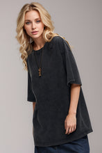 Load image into Gallery viewer, Basic Bae Round Neck Half Sleeve T-Shirt