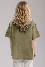 Load image into Gallery viewer, Basic Bae Round Neck Half Sleeve T-Shirt