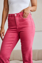 Load image into Gallery viewer, RFM Full Size Tummy Control High Waist Raw Hem Jeans