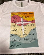 Load image into Gallery viewer, Turn Your Eyes Short-Sleeve Tee