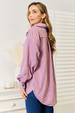 Load image into Gallery viewer, Heimish Cozy Girl Full Size Button Down Shacket