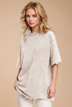 Load image into Gallery viewer, Basic Bae Round Neck Half Sleeve T-Shirt