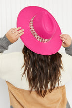 Load image into Gallery viewer, Fame Style Icon Geometric Band Fedora Hat