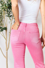 Load image into Gallery viewer, BAYEAS Frayed Hem Bootcut Jeans