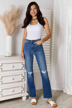 Load image into Gallery viewer, Judy Blue Full Size Distressed Raw Hem Jeans