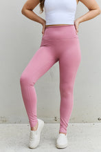 Load image into Gallery viewer, Zenana Fit For You Full Size High Waist Active Leggings in Light Rose