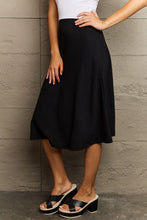 Load image into Gallery viewer, Ninexis Wide Waistband Knee Length Skirt