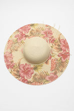 Load image into Gallery viewer, Justin Taylor Floral Bow Detail Sunhat