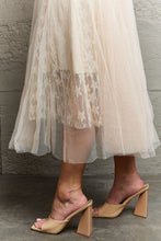 Load image into Gallery viewer, Ninexis Lace Flowy Midi Skirt