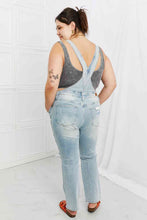 Load image into Gallery viewer, Judy Blue Melina Full Size Distressed Straight Leg Overalls
