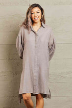 Load image into Gallery viewer, Petal Dew Hold Me Close Button Down Dress