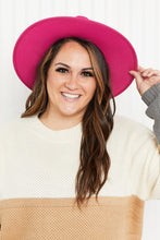 Load image into Gallery viewer, Fame Style Icon Geometric Band Fedora Hat