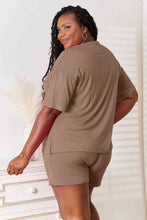 Load image into Gallery viewer, Basic Bae Full Size Soft Rayon Half Sleeve Top and Shorts Set