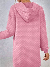 Load image into Gallery viewer, Drawstring Dropped Shoulder Oversized Hoodie