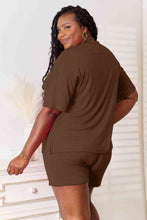 Load image into Gallery viewer, Basic Bae Full Size Soft Rayon Half Sleeve Top and Shorts Set