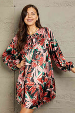 Load image into Gallery viewer, GeeGee Full Size Satin Baby Doll Dress