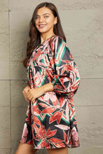 Load image into Gallery viewer, GeeGee Full Size Satin Baby Doll Dress