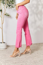 Load image into Gallery viewer, BAYEAS Frayed Hem Bootcut Jeans