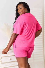 Load image into Gallery viewer, Basic Bae Full Size Soft Rayon Half Sleeve Top and Shorts Set