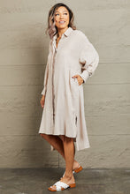Load image into Gallery viewer, Petal Dew Hold Me Close Button Down Dress