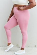 Load image into Gallery viewer, Zenana Fit For You Full Size High Waist Active Leggings in Light Rose