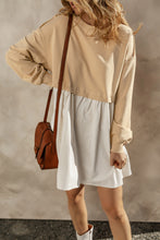 Load image into Gallery viewer, Round Neck Long Sleeve Mini Dress

