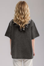 Load image into Gallery viewer, Basic Bae Round Neck Half Sleeve T-Shirt
