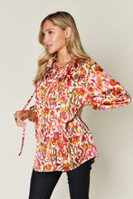 Load image into Gallery viewer, Double Take Full Size Printed Button Up Long Sleeve Shirt
