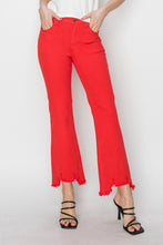 Load image into Gallery viewer, RISEN Raw Hem Bootcut Jeans with Pockets
