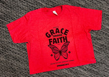 Load image into Gallery viewer, Saved By Grace Short-Sleeve Tee
