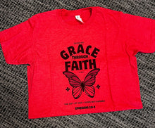 Load image into Gallery viewer, Saved By Grace Short-Sleeve Tee

