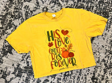 Load image into Gallery viewer, His Love Endures Fall Edition Short-Sleeve Tee
