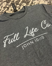 Load image into Gallery viewer, Vintage Full Life Co. Short-Sleeve Logo Tee
