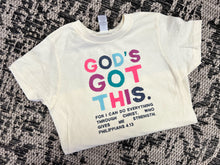 Load image into Gallery viewer, God's Got This Youth Edition Short-Sleeve Tee
