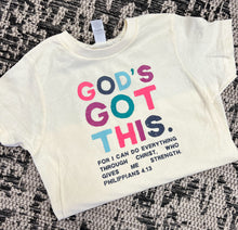 Load image into Gallery viewer, God's Got This Youth Edition Short-Sleeve Tee
