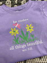 Load image into Gallery viewer, All Things Beautiful Short-Sleeve Girl's Tee

