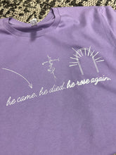 Load image into Gallery viewer, He Rose Again Short-Sleeve Tee
