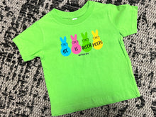 Load image into Gallery viewer, He Is Risen Peeps Short-Sleeve Tee
