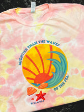 Load image into Gallery viewer, Waves of the Sea Short-Sleeve Tie Dye Tee
