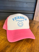 Load image into Gallery viewer, Yeshua - Jesus Saves Trucker Hat
