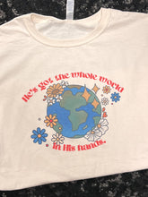 Load image into Gallery viewer, Whole World in His Hands Short Sleeve Tee
