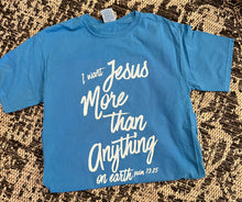 Load image into Gallery viewer, Jesus More Than Anything Short-Sleeve Tee
