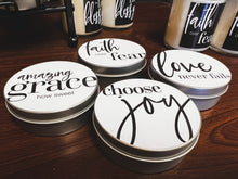 Load image into Gallery viewer, Words to Live By Candles
